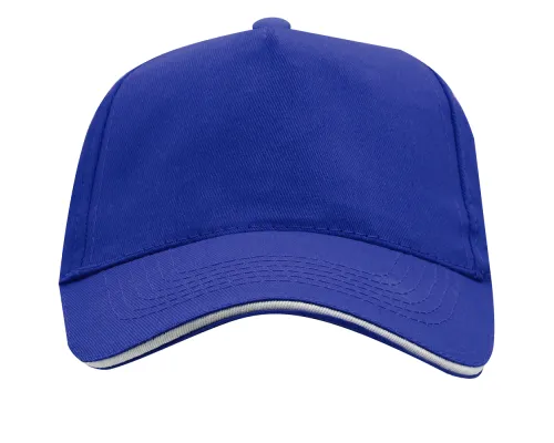 Бейсболка 5-панельная ERIS, Королевский синий