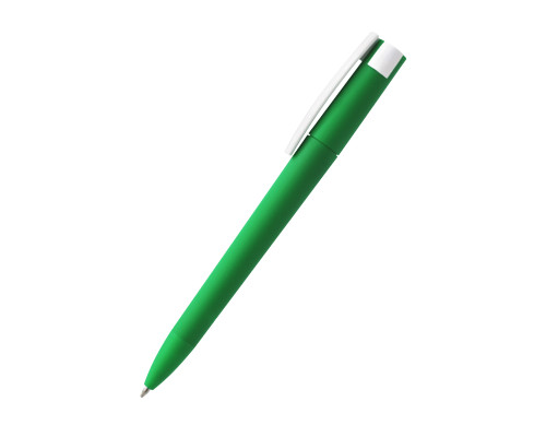 Ручка пластиковая T-pen софт-тач, зеленая Ручка пластиковая T-pen софт-тач, зеленая