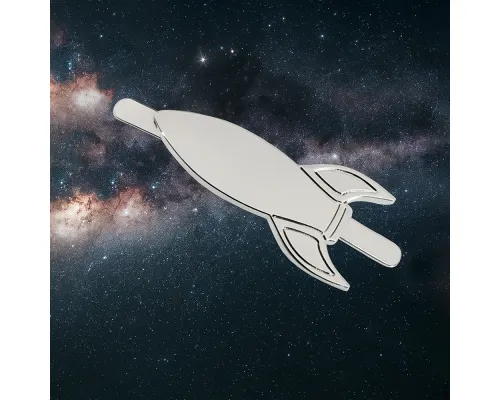 Шильд металлический - ракета