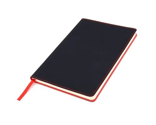 Блокнот A5 Blackjack в мягком переплёте, красный