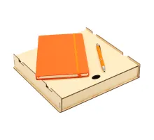 Подарочный набор Клайд, (оранжевый)