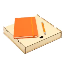 Подарочный набор Клайд, (оранжевый)