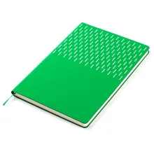 Ежедневник A5 недатированный Esmeralda в мягком переплёте, зелёный с серебристым