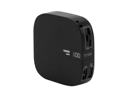 Внешний аккумулятор Revil, 10000 mAh, черный