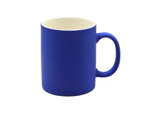 Кружка Bonn Soft, софт тач, синяя