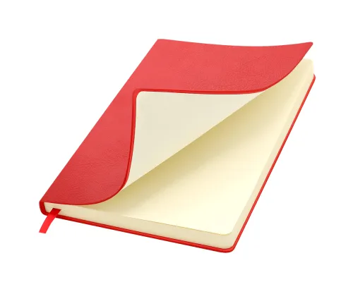 Ежедневник A5 недатированный Franco в мягком переплёте, красный