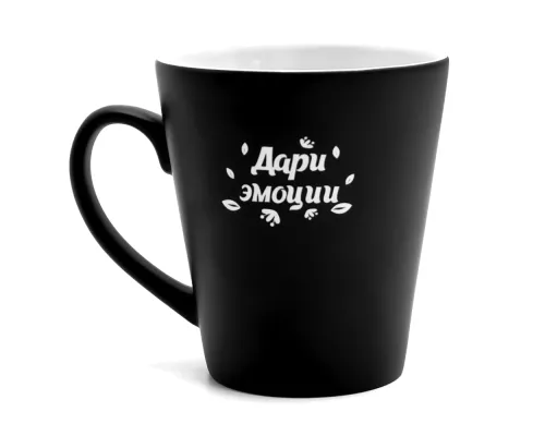 Кружка для гравировки Good day, черный Кружка для гравировки Good day, черный