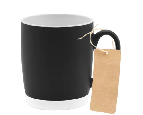 Кружка Make Me To Go, чёрная/белая_с_биркой