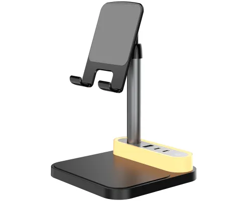 Беспроводное мультизарядное устройство Stave 15W, черный