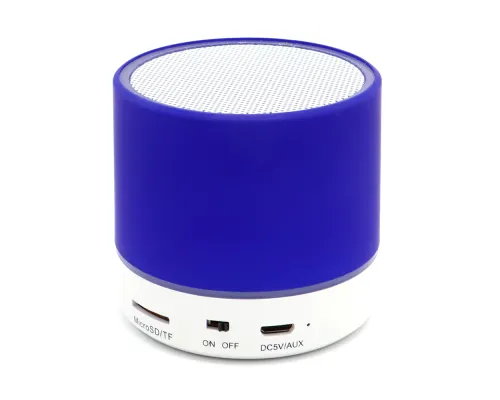 Беспроводная Bluetooth колонка Attilan (BLTS01), синяя Беспроводная Bluetooth колонка Attilan (BLTS01), синяя