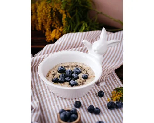 Мисочка с кроликом, 500 мл, Белый