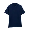 Футболка поло PREMIUM COTTON ADULT DOUBLE PIQUE, МОРСКОЙ СИНИЙ XL