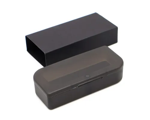 Флешка Slim 16 Гб в футляре, черная Флешка Slim 16 Гб в футляре, черная