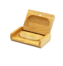 Флешка Woodcoin в деревянном футляре, 32 Гб, светло-коричневый