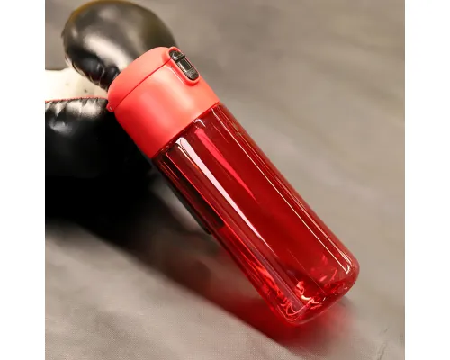 Пластиковая бутылка Fosso, красная