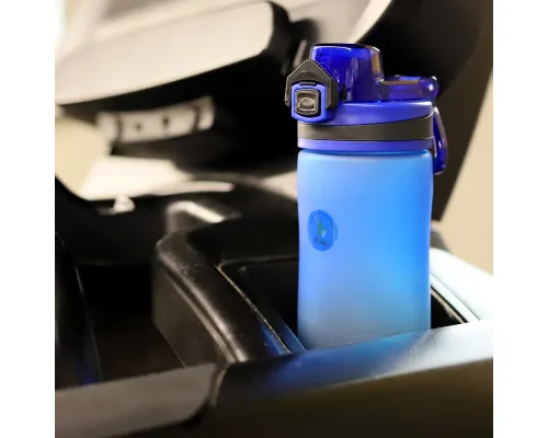 Пластиковая бутылка Verna Soft-touch, синяя