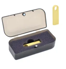 Флешка Гильдия 16 Гб в футляре, золотистая