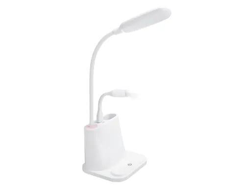 Настольная лампа c вентилятором Terra Quadro, белый