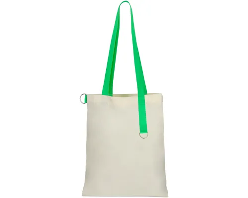 Сумка для покупок White GLOW 325 г/м², зелёная