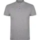 Футболка поло STAR мужская, ПЁСТРЫЙ СЕРЫЙ 3XL