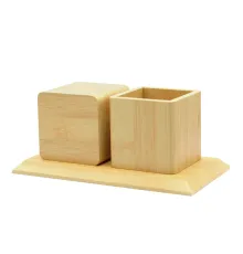 Многофункциональные часы – погодная станция с карандашницей