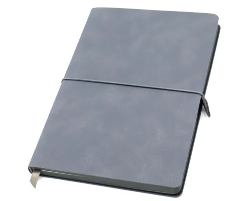 Ежедневник A5 недатированный Massimo в мягком переплёте, серый