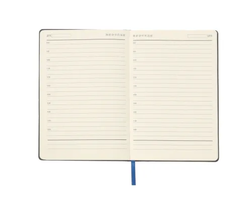 Ежедневник A5 недатированный Simflex в мягком переплёте, синий Ежедневник A5 недатированный Simflex в мягком переплёте, синий