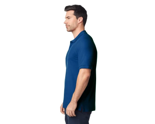 Футболка поло PREMIUM COTTON ADULT DOUBLE PIQUE, МОРСКОЙ СИНИЙ S