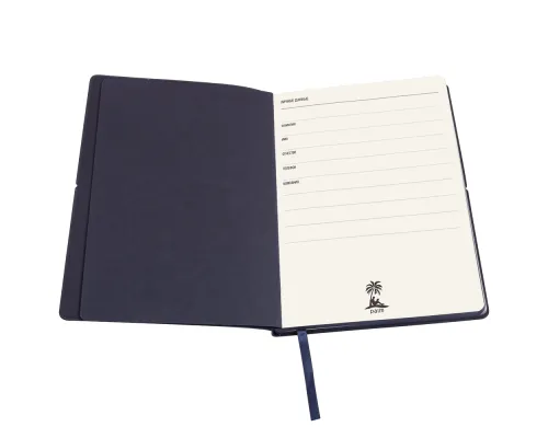 Ежедневник A5 недатированный Massimo в мягком переплёте, темно-синий