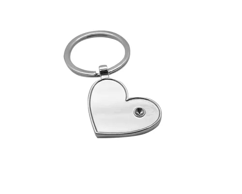 Брелок Сердце, металлический