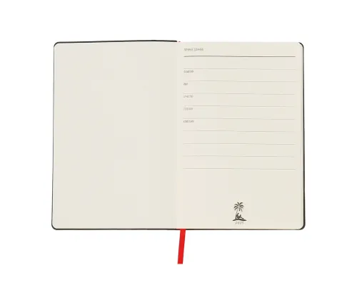 Ежедневник A5 недатированный Simflex в мягком переплёте, красный Ежедневник A5 недатированный Simflex в мягком переплёте, красный