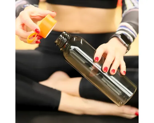 Пластиковая бутылка Rama, оранжевая