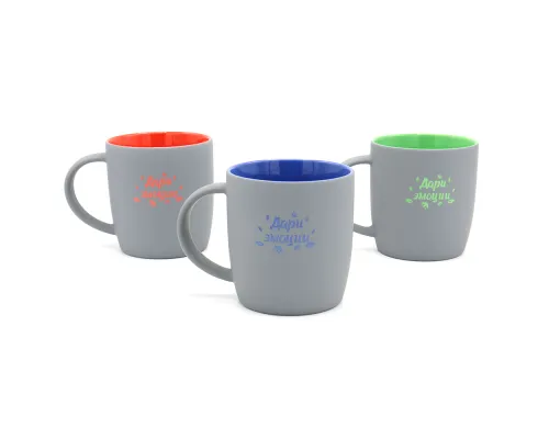 Кружка Spring, софт-тач, красная