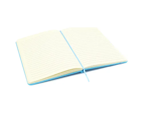 Блокнот A5 Monte в твёрдом переплёте, голубой