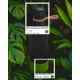 Термобутылка герметичная вакуумная Olivia To Go, чёрный/мокко/хаки