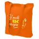 Сумка хозяйственная  Bagsy Super 220 г/м2, оранжевая