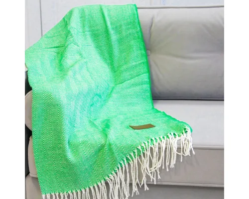 Плед акриловый Samum, зеленый