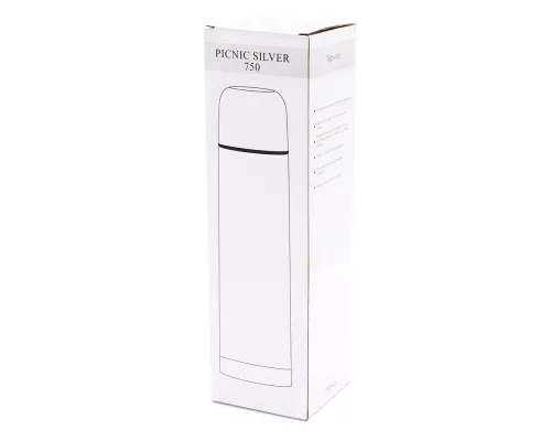 Термос Picnic Silver 750 мл , серебристый Термос Picnic Silver 750 мл , серебристый
