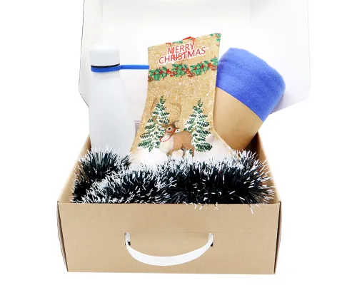 Подарочный набор Теплый вечер , синий