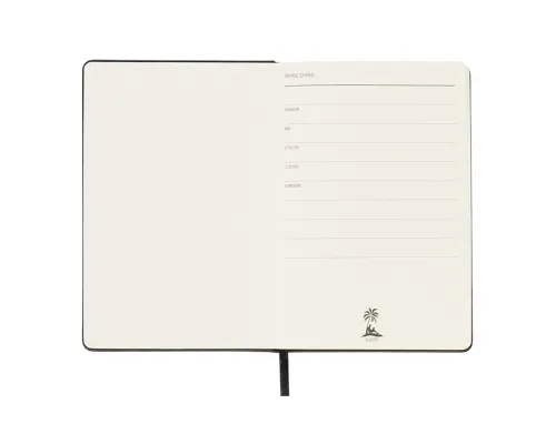 Ежедневник A5 недатированный Dear в твёрдом переплёте, чёрный Ежедневник A5 недатированный Dear в твёрдом переплёте, чёрный