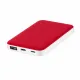 Внешний аккумулятор Fluffy, 5000 Mah, красный