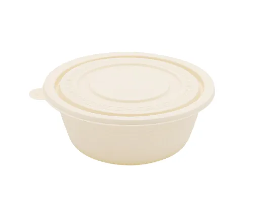 Набор контейнеров (супница) из кукурузного крахмала,  600 мл (50 шт)
