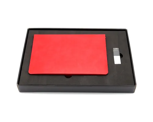 Подарочный набор ЗАМЕТЬ И ЗАПОМНИ, красный