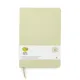 Блокнот из растительного сырья Tutti Frutti в твёрдом переплёте, киви