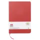 Блокнот из растительного сырья Tutti Frutti в твёрдом переплёте, вишнёвый