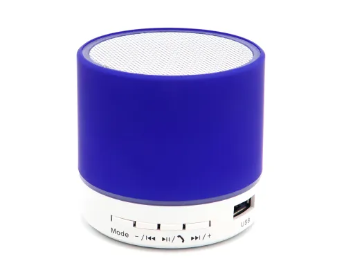 Беспроводная Bluetooth колонка Attilan (BLTS01), синяя Беспроводная Bluetooth колонка Attilan (BLTS01), синяя