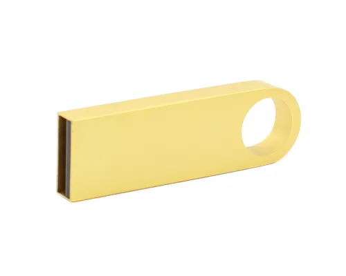 Флешка Гильдия 16 Гб в футляре, золотистая