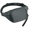 Поясная сумка SPLIT TO GO, Серый/Чёрный
