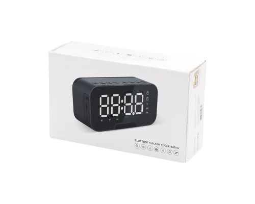 Часы-метеостанция Allora с Bluetooth колонкой функцией Hands free, черные