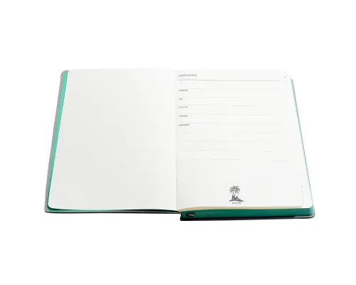 Ежедневник A5 недатированный Carisma в мягком переплёте, зеленый